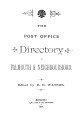 Post Office Directory of Falmouth, 1898