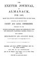 Exeter Journal & Almanac, 1850