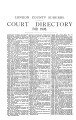 Post Office London County Suburbs Directory, 1908. [Part 2: Court Directory, etc.]