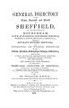 General Directory of Sheffield, Rotherham ..., 1856