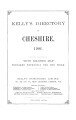 Kelly's Directory of Cheshire, 1902