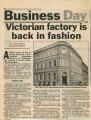 Victorian factory is back in fashion
